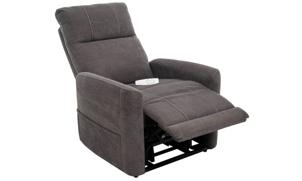 Picture of Doma Gray Power Lift Recliner with Heat and Massage