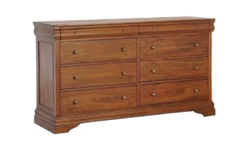 Picture of Louis Philippe French Classic Mahogany Dresser