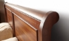 Picture of Louis Philippe French Classic Mahogany Queen Sleigh Bed