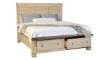 Picture of Belmont Antique Linen Queen Storage Bedroom Set