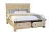 Picture of Belmont Antique Linen King Storage Bed