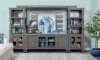 Picture of Sage Gray 2-Door Bookcase