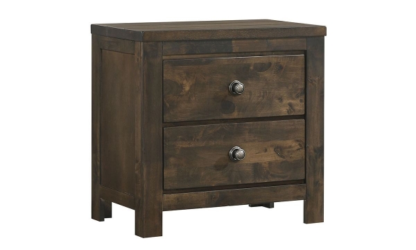 Picture of Blue Ridge Rustic Gray 2- Drawer Nightstand