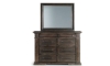 Picture of Cooper Beach Bark King Panel Bedroom Set