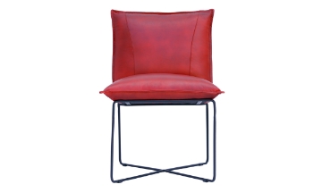 Picture of Shady Red Leather Chair