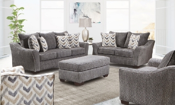 Picture of Crosby Charcoal 3-Piece Sofa Set