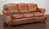 Picture of Rocky Mountain Leather Brandy Alligator 3-Piece Living Set