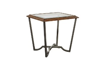 Picture of Mosaic Pecan Glass End Table