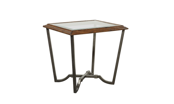 Picture of Mosaic Pecan Glass End Table