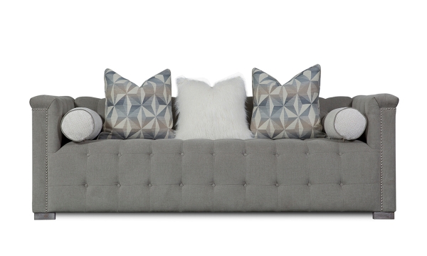 Picture of Diana Smoke Tufted Sofa