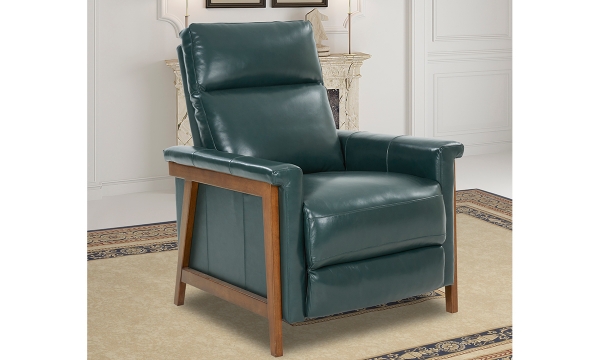 Picture of Lewiston Emerald Leather Recliner