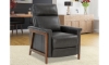 Picture of Lewiston Gray Leather Recliner