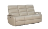Picture of Marlon Cream Leather Dual Power Sofa