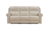 Picture of Remington Cream Leather Dual Power Sofa