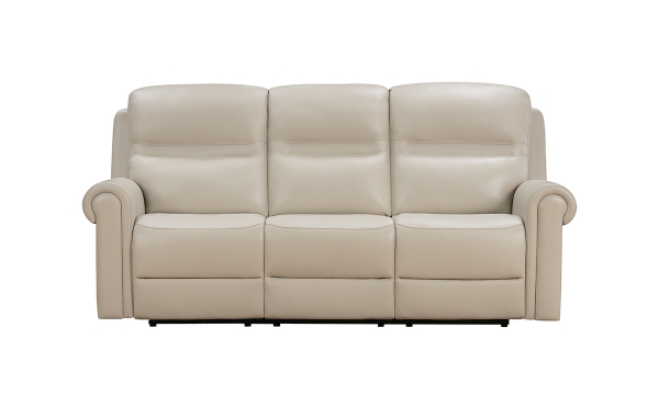 Picture of Remington Cream Leather Dual Power Sofa