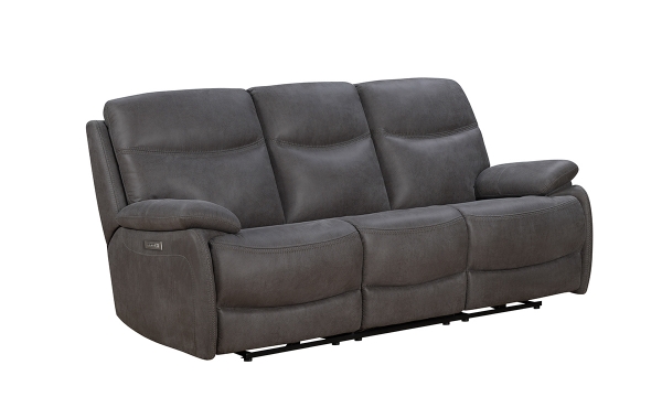 Picture of Henderson Blue Gray Triple Power Sofa