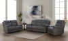 Picture of Henderson Blue Gray Triple Power Sofa