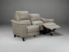 Picture of Barcalounger Malone Beige Leather Power Reclining Loveseat