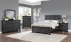 Picture of Newbury Gray Queen Panel Storage Bed