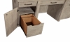 Picture of Platinum Gray Linen Credenza