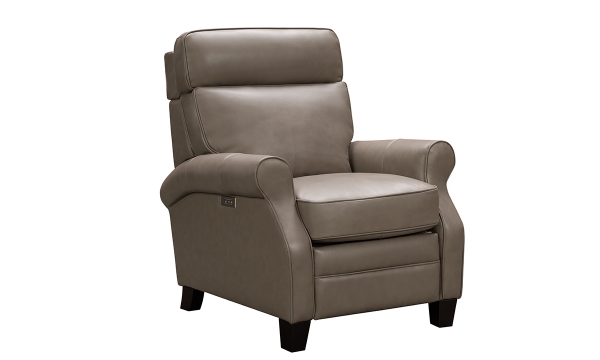 Picture of Remi Gray Leather Dual Power Recliner