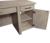 Picture of Platinum Gray Linen Credenza