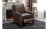 Picture of Melrose Fudge Leather Recliner