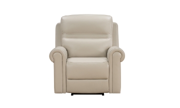 Picture of Remington Cream Leather Dual Power Recliner