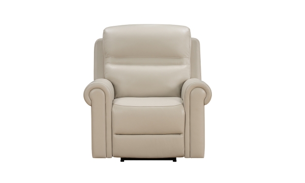 Picture of Remington Cream Leather Dual Power Recliner