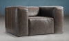 Picture of Bernhardt Bliss Charcoal Leather Chair
