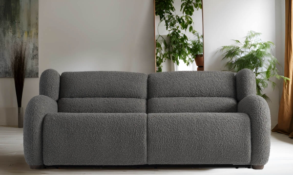 Picture of Bernhardt Pablo Gray Power Reclining Sofa