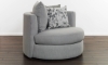 Picture of JJ Made in LA Theron Malibu Dove Swivel Chair