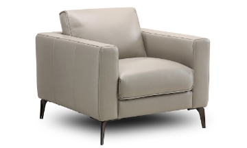 Picture of Dahl Cement Leather Chair