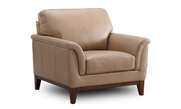 Picture of Defoe Tan Leather Chair