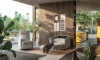 Picture of Erica Moonstone Cot Twin Sleeper Chair
