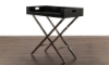 Picture of Mitchell Gold + Bob Williams Knox Black Butler Tray Table