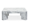 Picture of Collin White Carrara Marble Cocktail Table