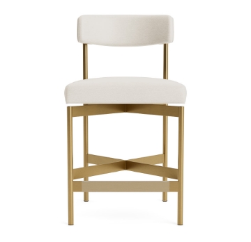 Picture of Remy White Counter Stool