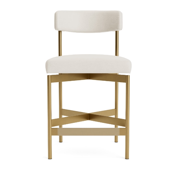 Picture of Remy White Counter Stool