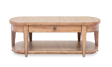 Picture of Trisha Todays Traditions Hickory Oval Cocktail Table