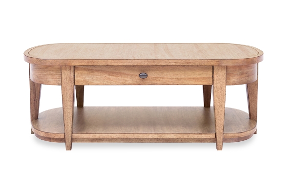 Picture of Trisha Todays Traditions Hickory Oval Cocktail Table