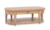 Picture of Trisha Todays Traditions Hickory Oval Cocktail Table