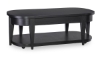 Picture of Trisha Todays Traditions Black Oval Cocktail Table
