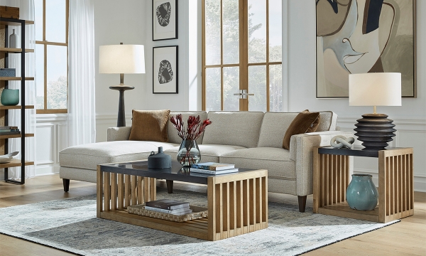 Picture of Drew & Jonathan Catalina Stone Top End Table