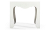Picture of Asperitas White Rectangle End Table