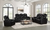 Picture of Commander Black Power Console Loveseat