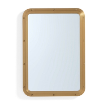 Picture of Chesapeake Brass Medium Rectangle Mirror