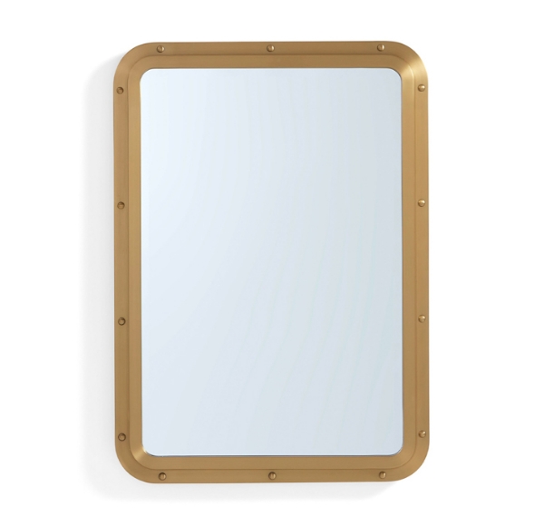 Picture of Chesapeake Brass Medium Rectangle Mirror