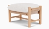 Picture of Denver Modern Avon Ivory Sling Ottoman