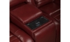 Picture of Commander Red Power Console Loveseat